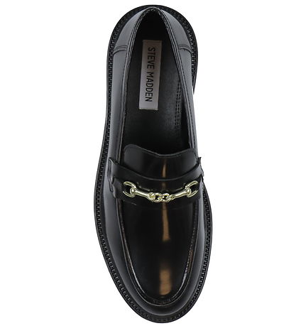 Steve Madden Sko - Huddles Loafer - Blåck Leather