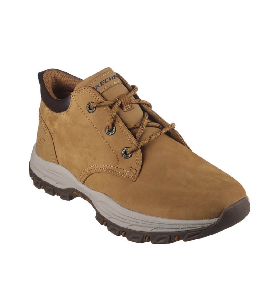 Tênis Skechers Knowlson Ramhurst marrom claro