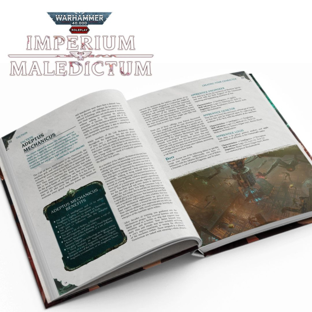 Warhammer 40K Roleplay: Imperium Maledictum - Core Rulebook