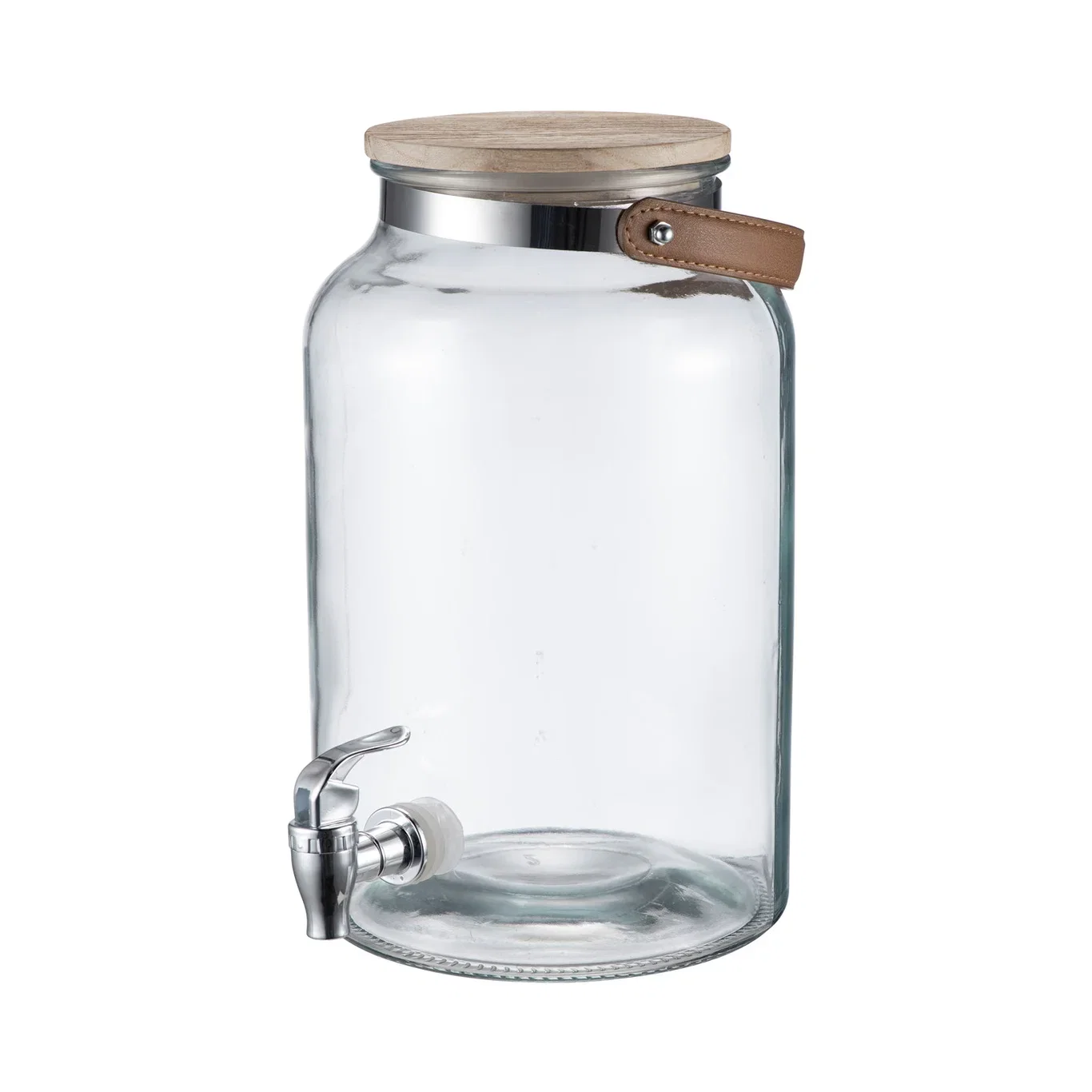 Glassbeholder med dispenser 5 L