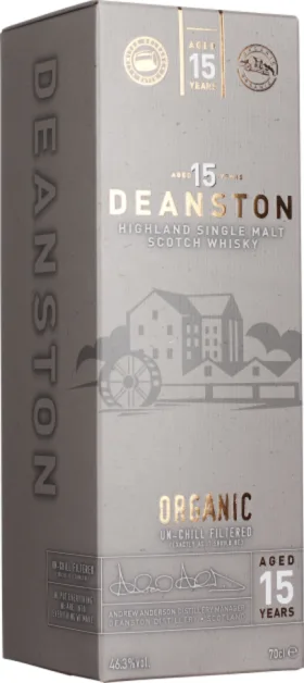 DEANSTON 15 YEARS ORGANIC 70CL