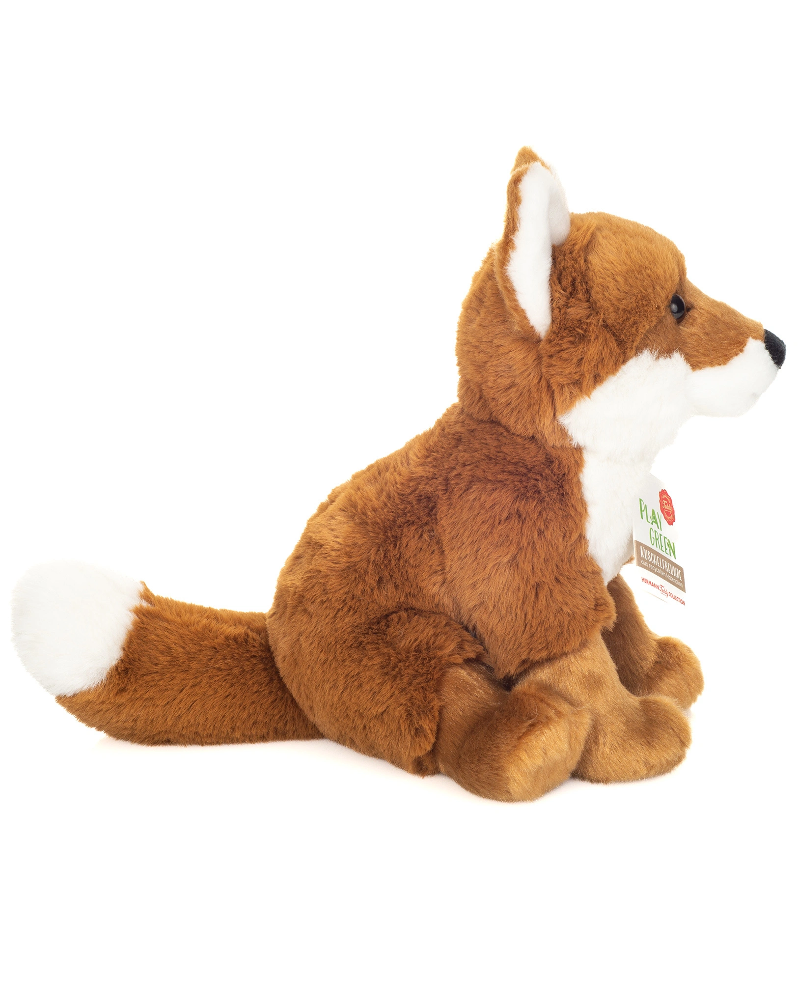 Kuscheltier FUCHS SITZEND (20cm) in braun