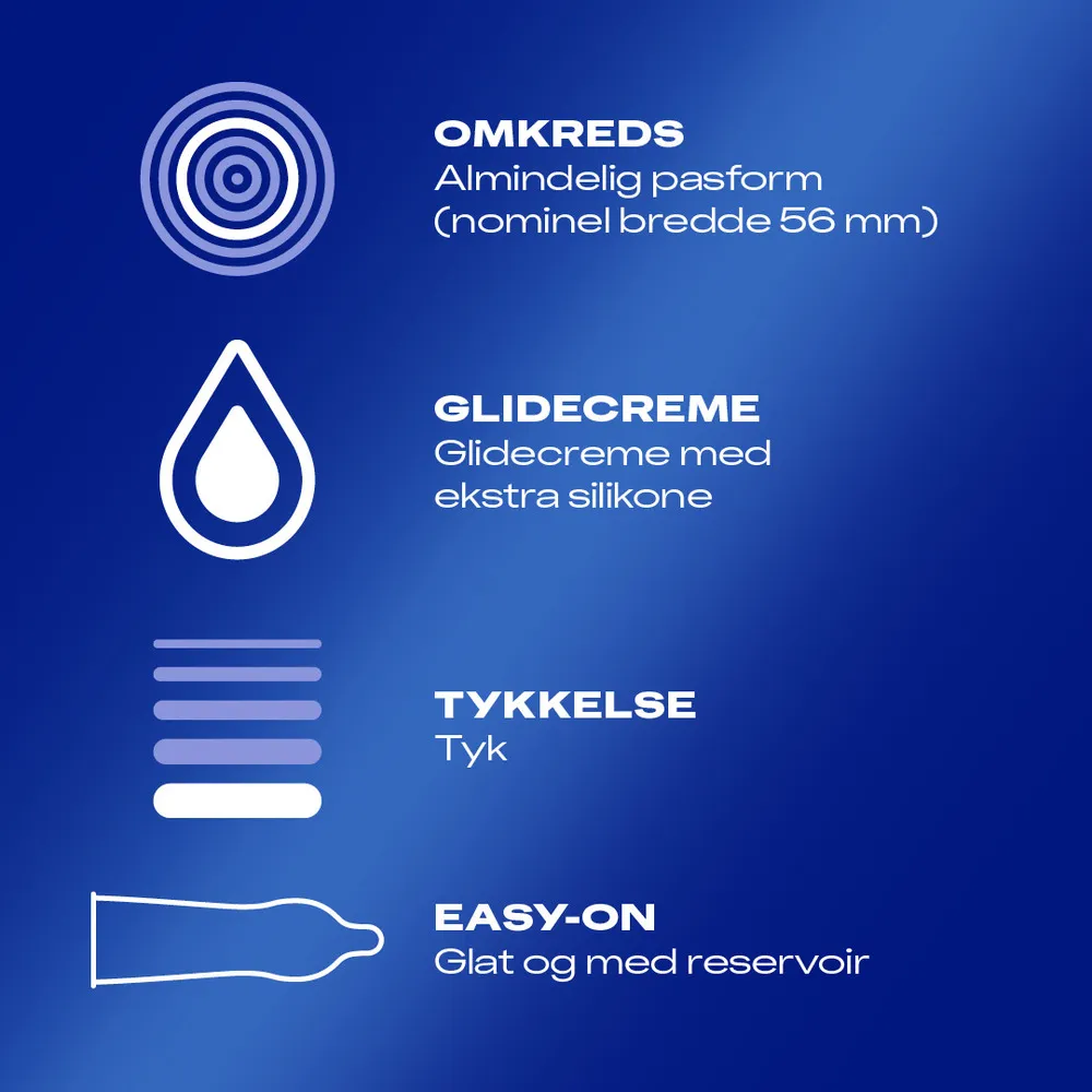 Durex Extra Safe kondomer - 10 stk.