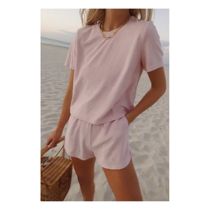 Araminta James Ensemble Terry Classic | Bois de rose