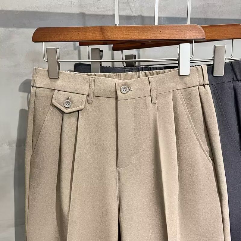 farrahces - Effen korte jurk met elastische taille