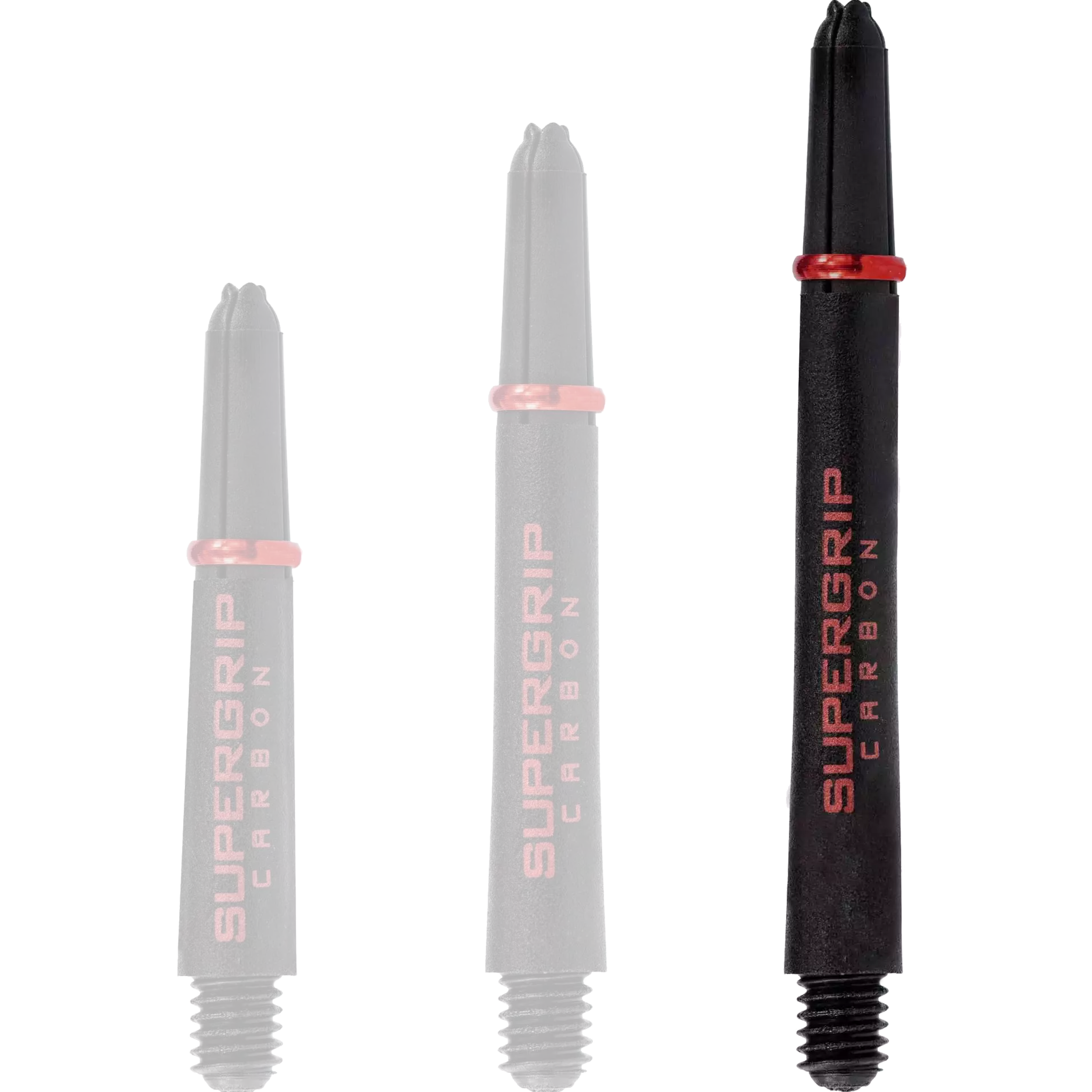Harrows - Supergrip Carbon Shaft - Rot