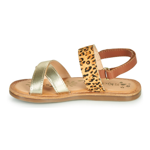 Kickers - DYACROSS - Doré / Leopard