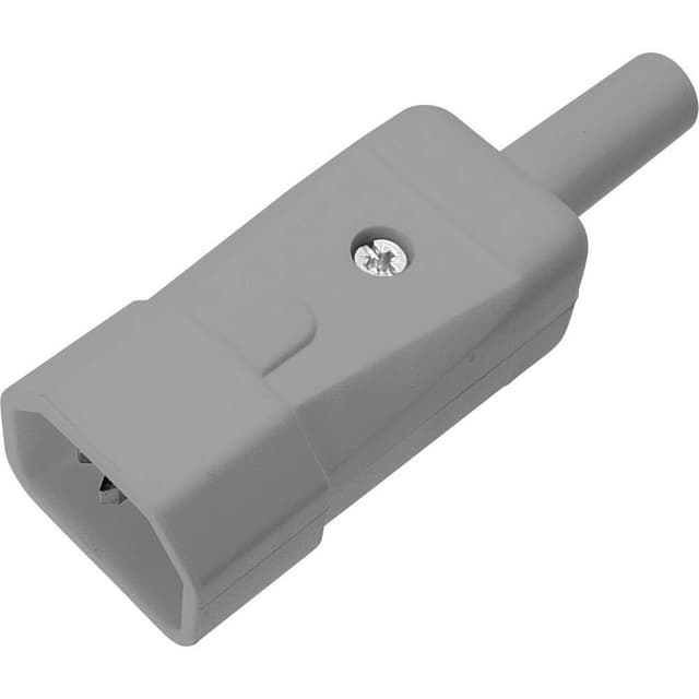 Kaiser 249/sw IEC-stik 249 Stik, lige Samlet poltal: 2