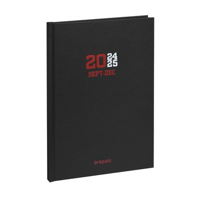 Agenda College 16 mois - 1 semaine sur 2 pages - 15 x 21 cm - 3 couleurs disponibles - Brepols