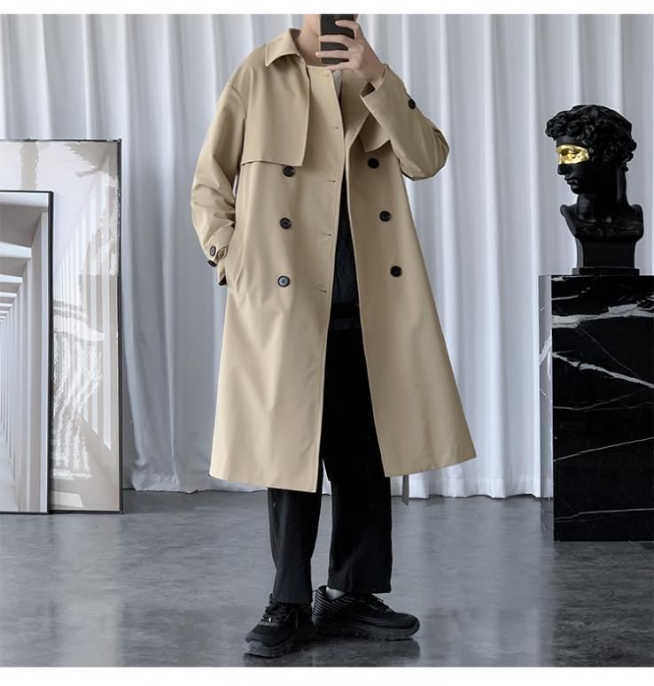 Bay Go Mall - Trenchcoat met dubbele rij knopen