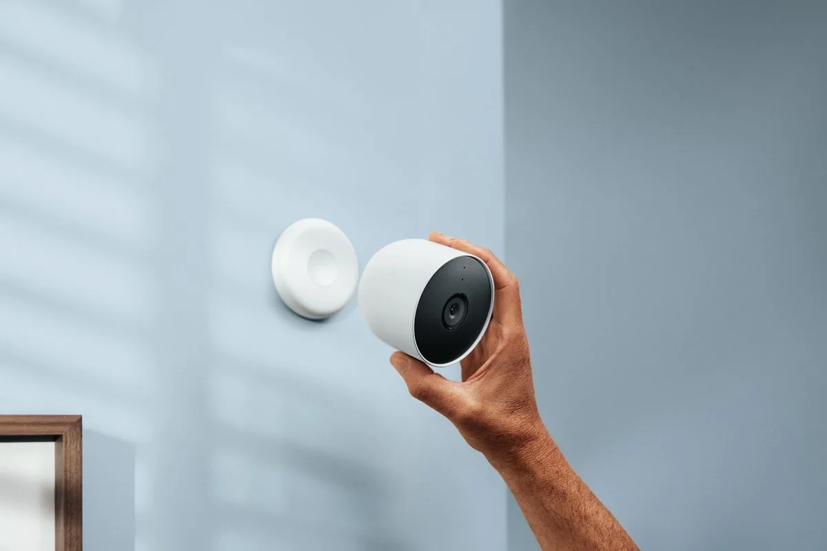 Google Nest Cam (lot de 2) Caméra de surveillance