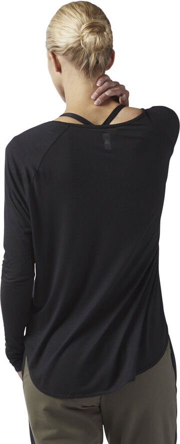 Reebok TS Long Sleeve T-shirt Sort