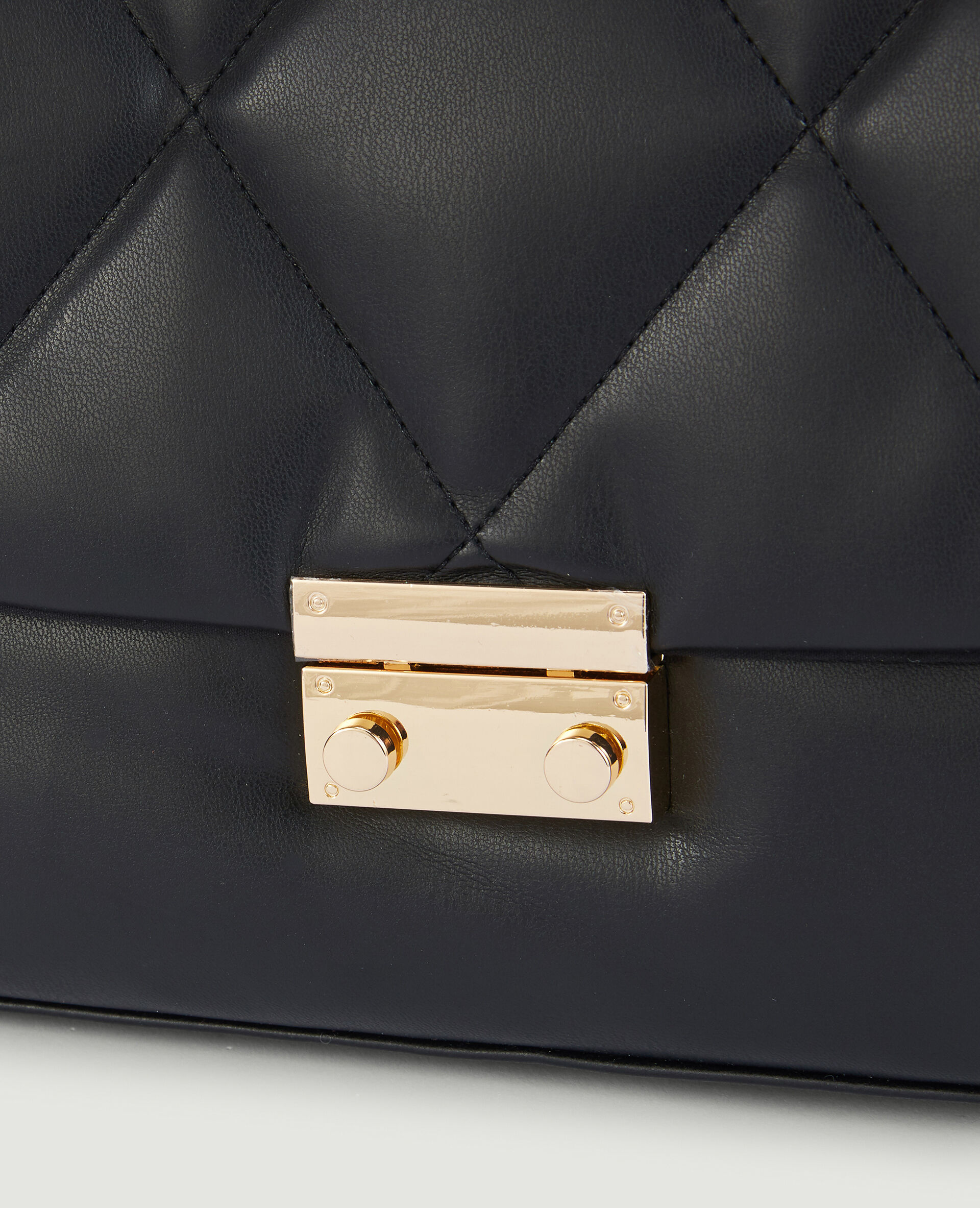 Grand sac matelassé - Noir