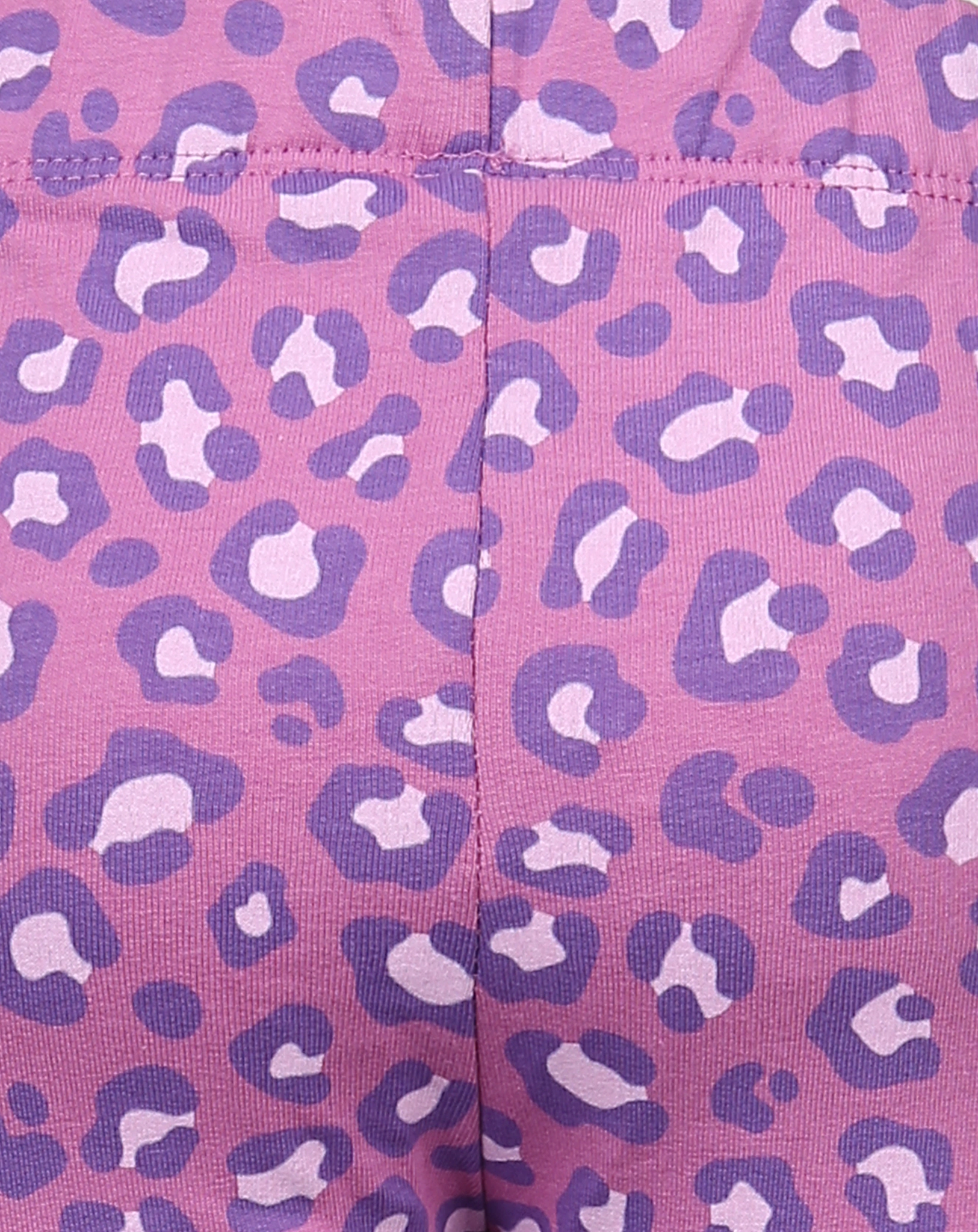 Leggings GOOD TIMES - LEO AOP in lilac