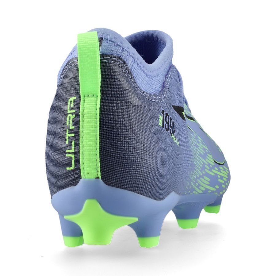 PUMA Ultra 5 Match FG/AG Christian Pulisic Chasing the Dream - Violet/Vert/Noir Enfant ÉDITION LIMITÉE
