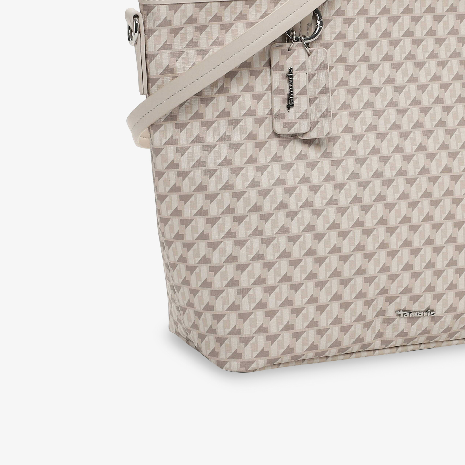 Tamaris Damen Handtasche beige