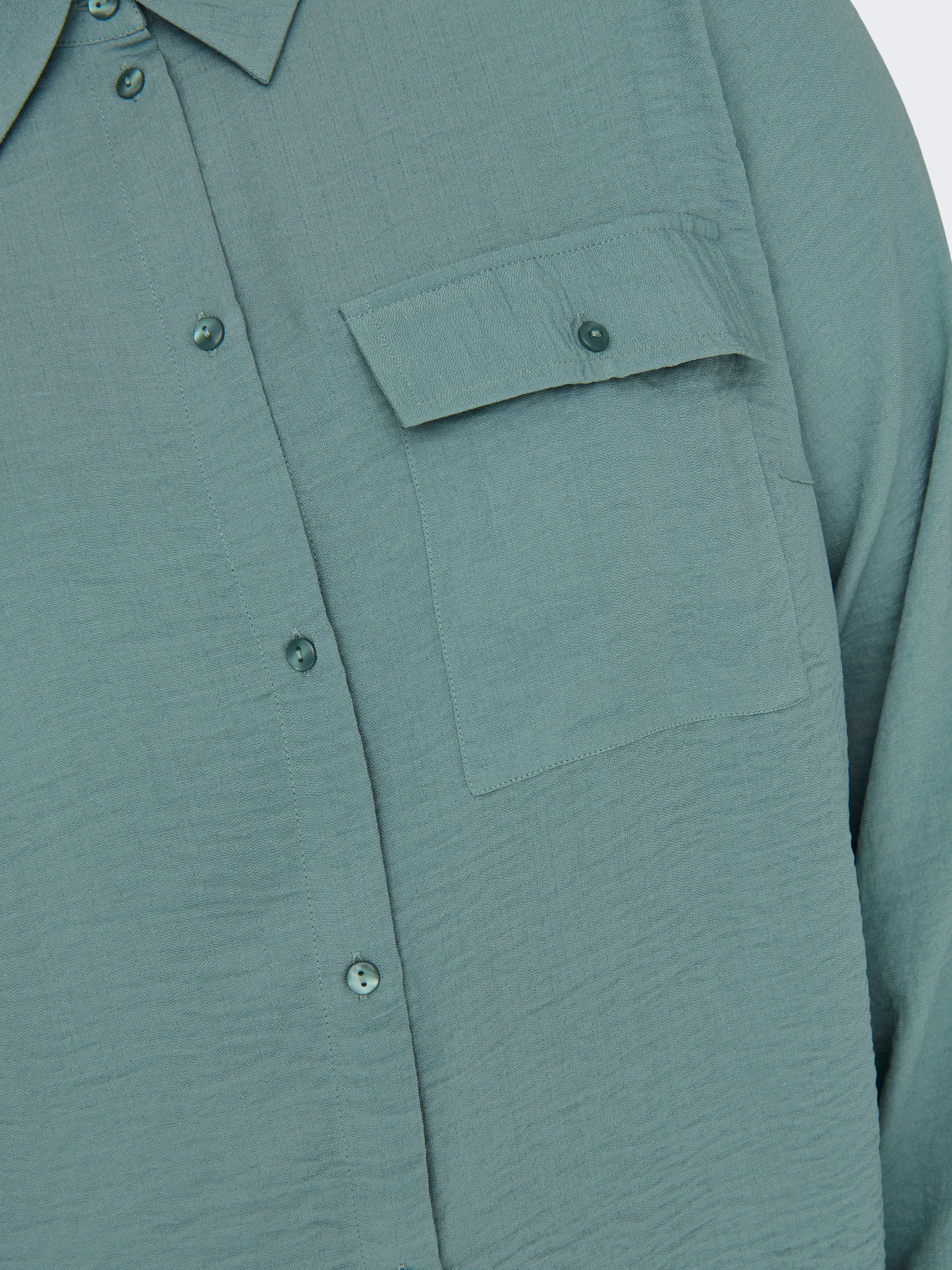 CARJOLEEN Hemd Chinois Green