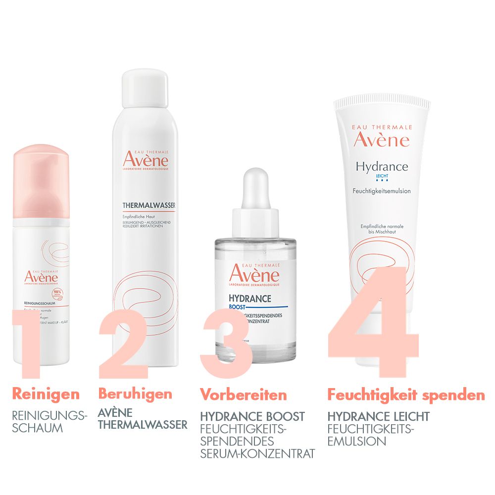 Avène Hydrance leicht Feuchtigkeitsemulsion - intensive Feuchtigkeitspflege