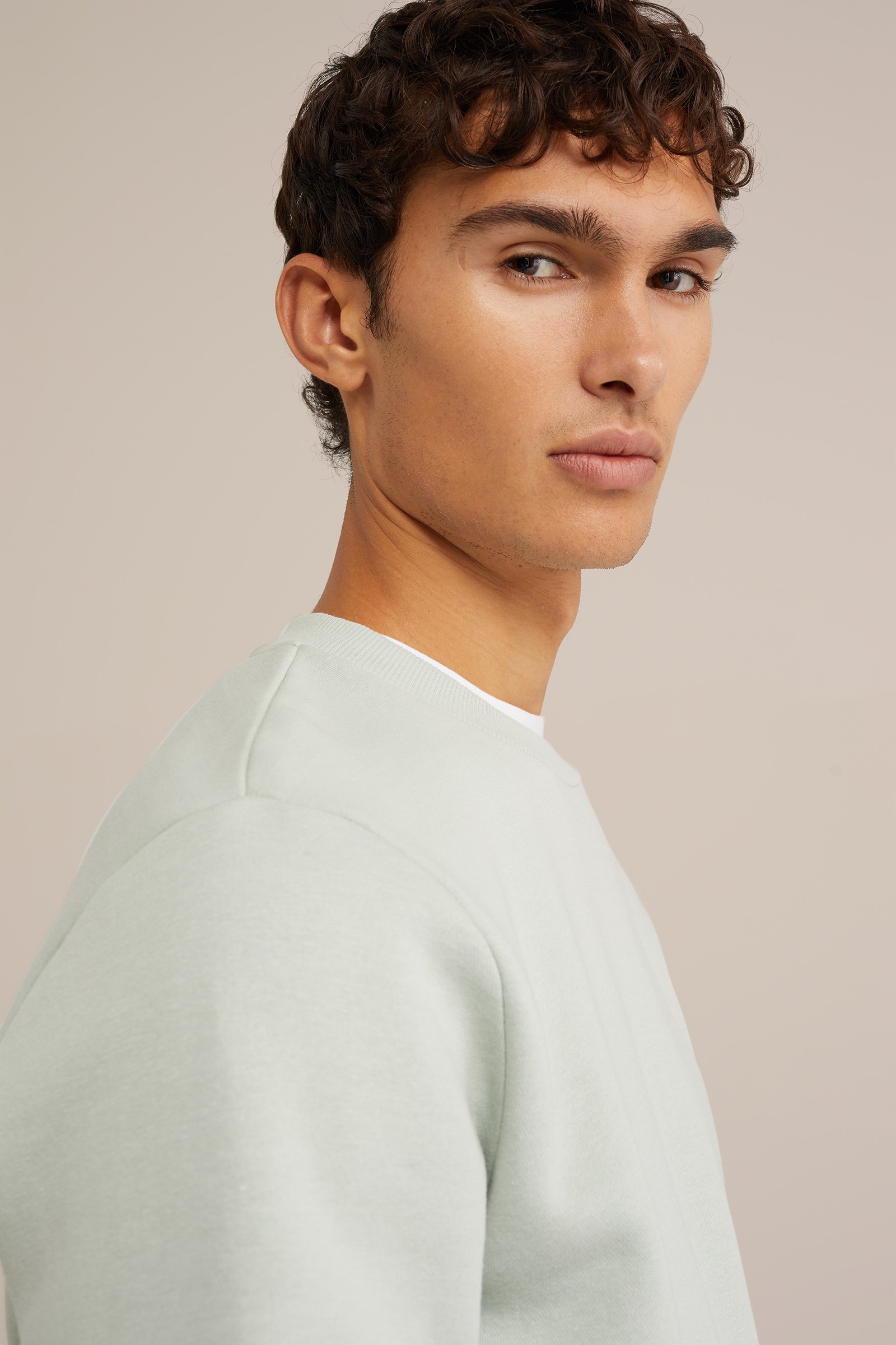 sweater WE Fashion Pastelgroen