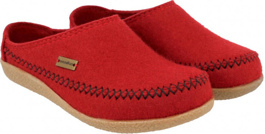 Haflinger Comfortabele sslippers van zacht vilt