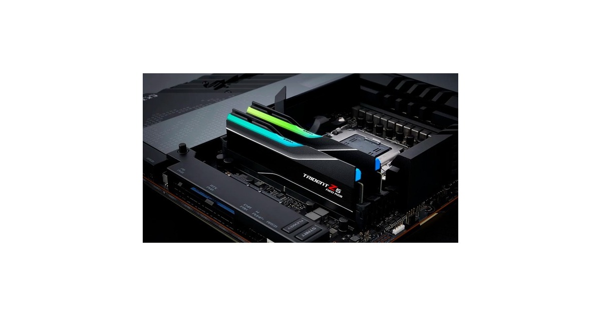 G.Skill96 GB DDR5-5600 Kit werkgeheugen  (Zwart, F5-5600J4040D48GX2-TZ5NR, Trident Z5 NEO RGB, EXPO)