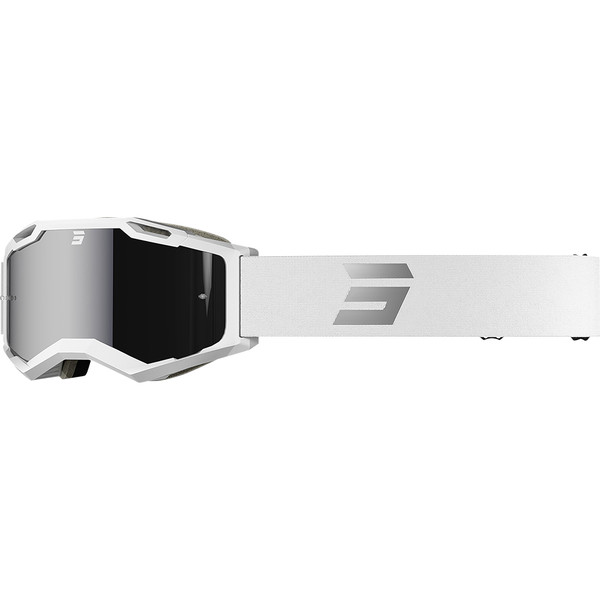 Shot - Masque Iris 2.0 Tech - Ecran iridium Blanc / Argent