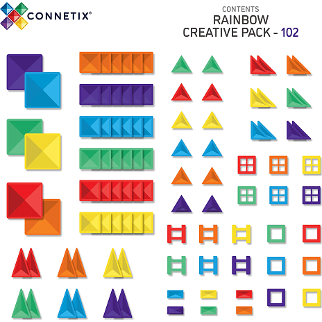 Creative Pack magnetsæt 102 dele