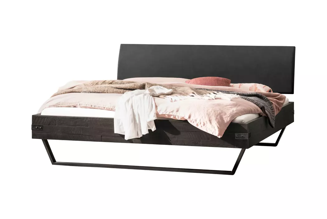 Massivholzbett Lecona 140 x 200 cm