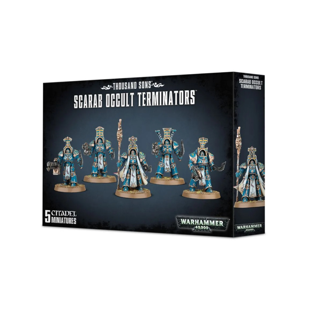 W40K : Thousand Sons - Scarab Occult Terminators