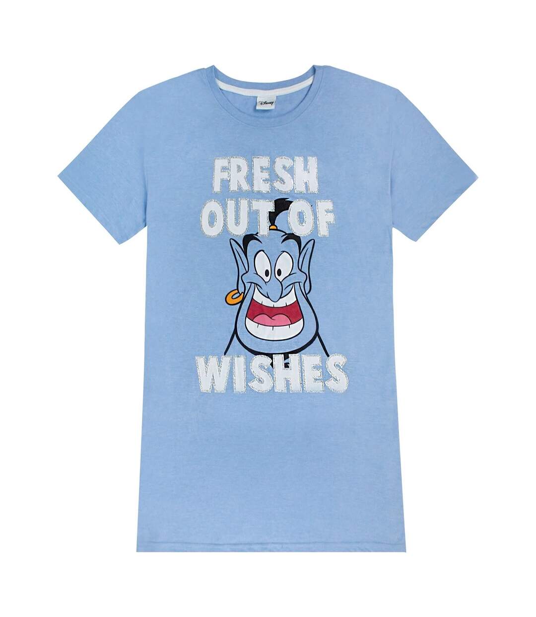 Aladdin - Chemise de nuit FRESH OUT OF WISHES - Femme (Bleu) - UTNS5222