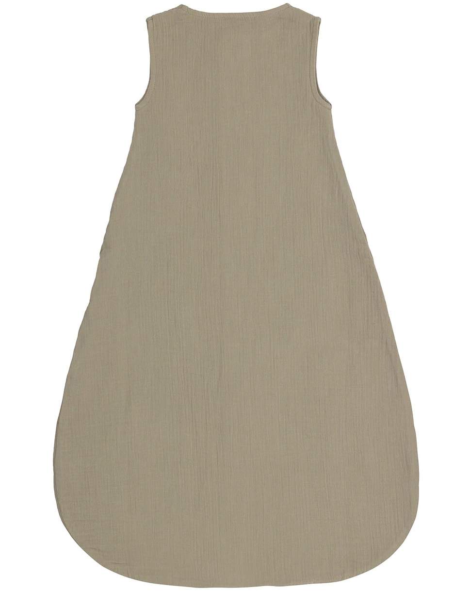Sommerschlafsack COSY MUSLIN in olive