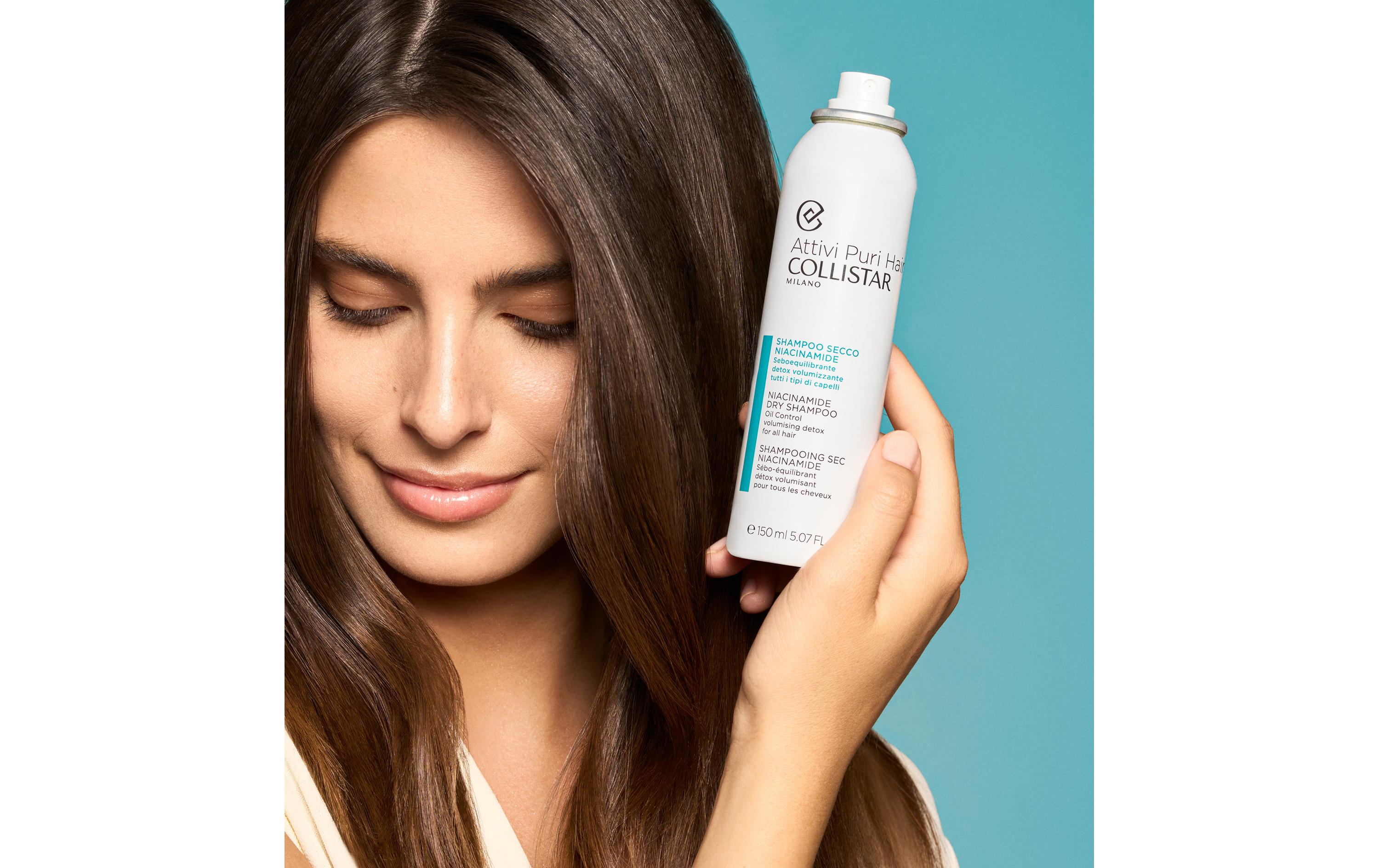 Trockenshampoo Niacinamide 150 mlHaar-Trockenpflege mit talgausgleichender Wirkung