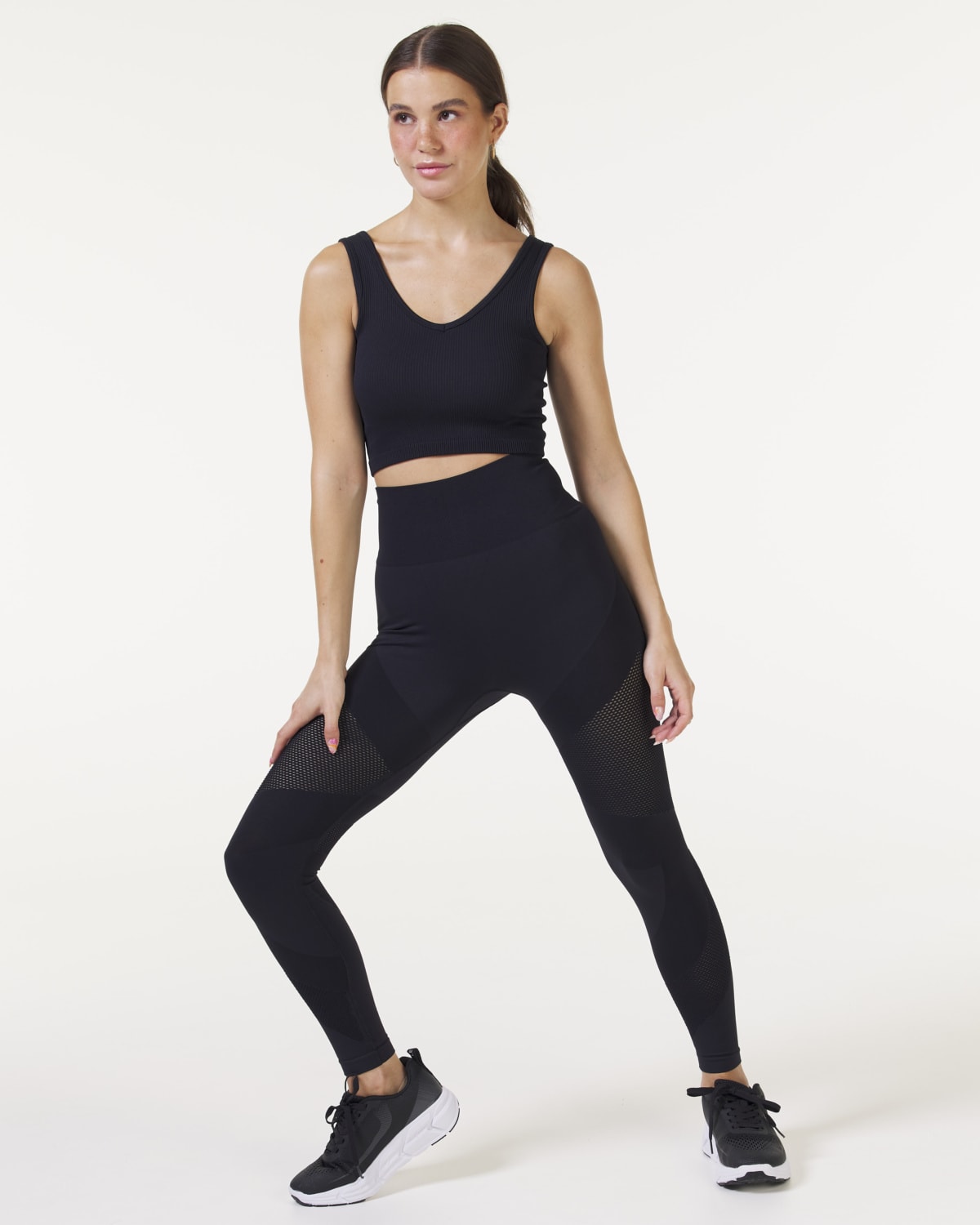 Bumpro Mesh Life Tights Black