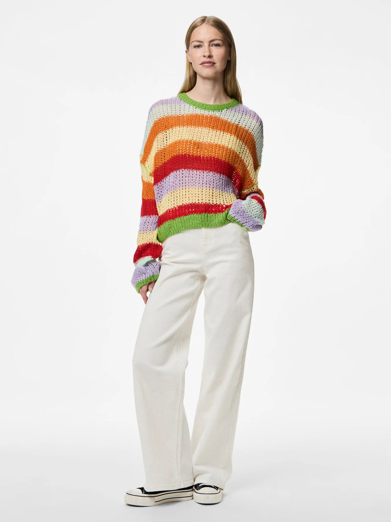 Pieces Pchilje Ls O-Neck Knit
