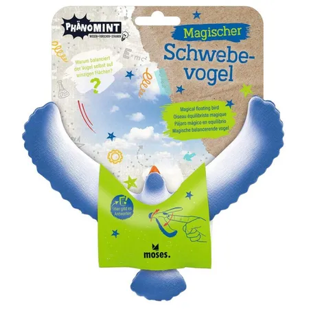 moses. PhänoMINT Magischer Schwebevogel, 1 Stück, 2-fach sortiert