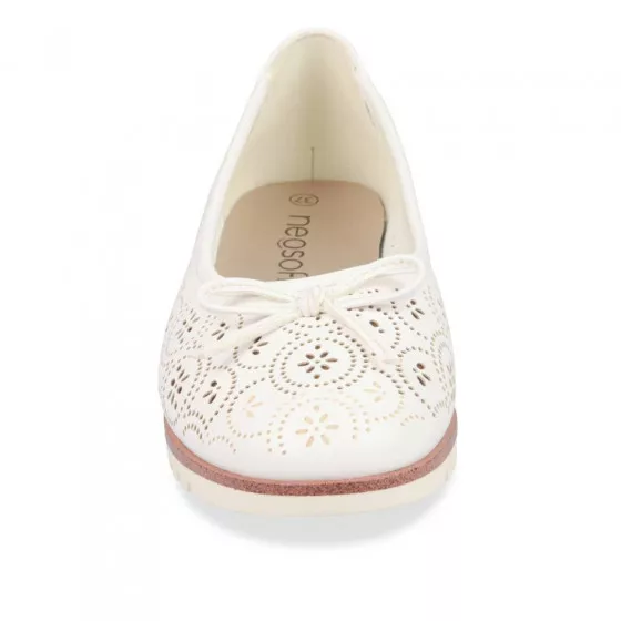 Ballerines BLANC NEOSOFT FEMME