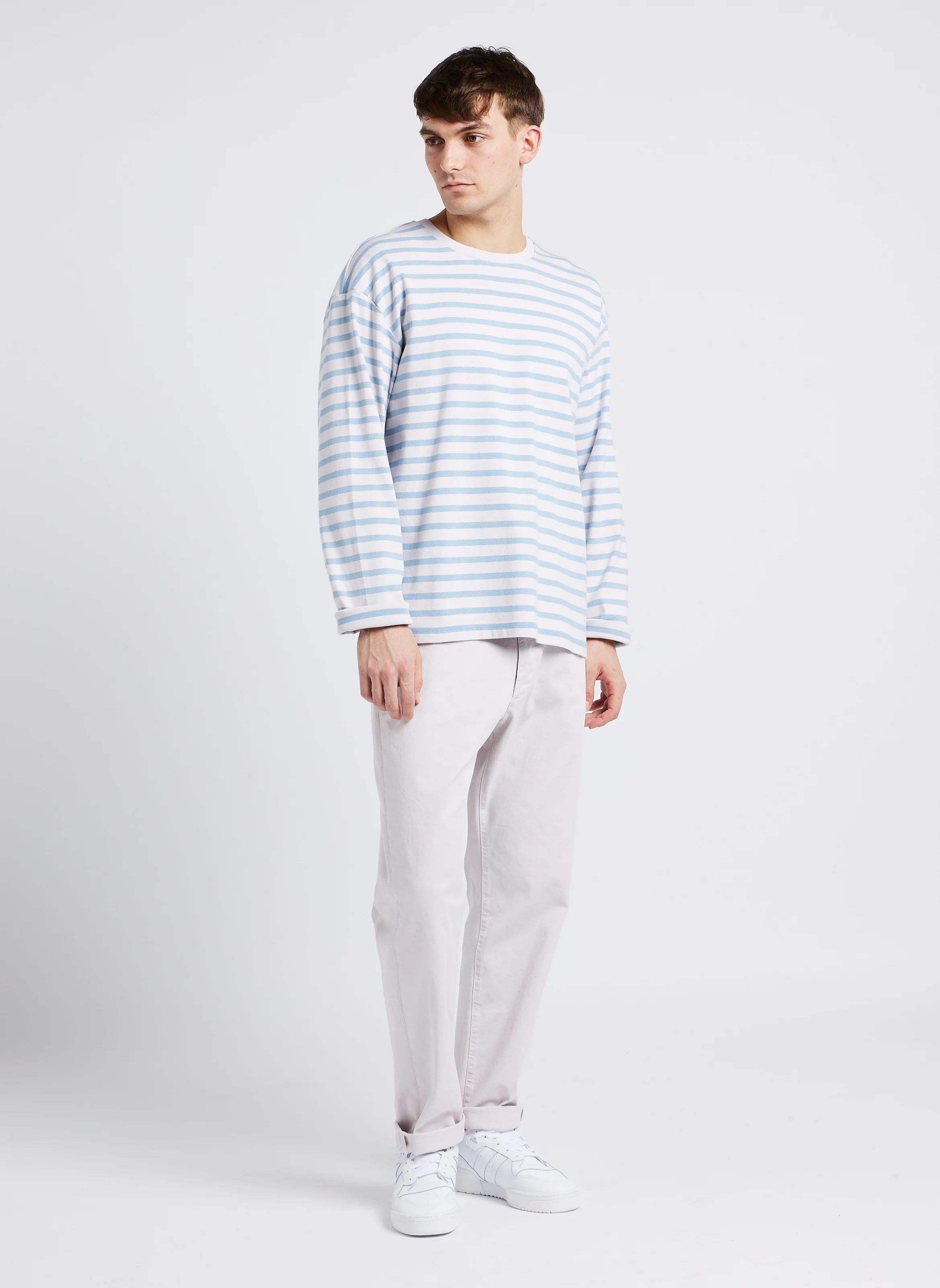 RIVALRY LOW - Baskets basses à lacets en cuir| Blanc