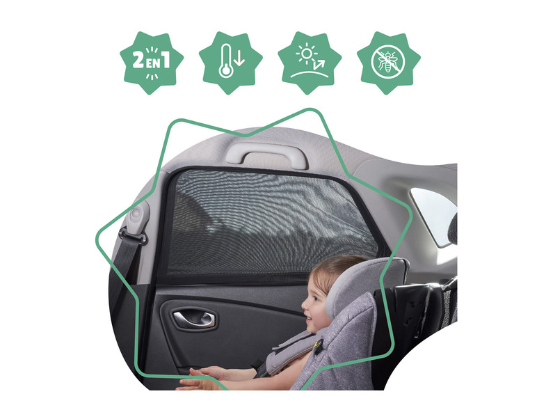 Set van 2 auto-zonneschermen
