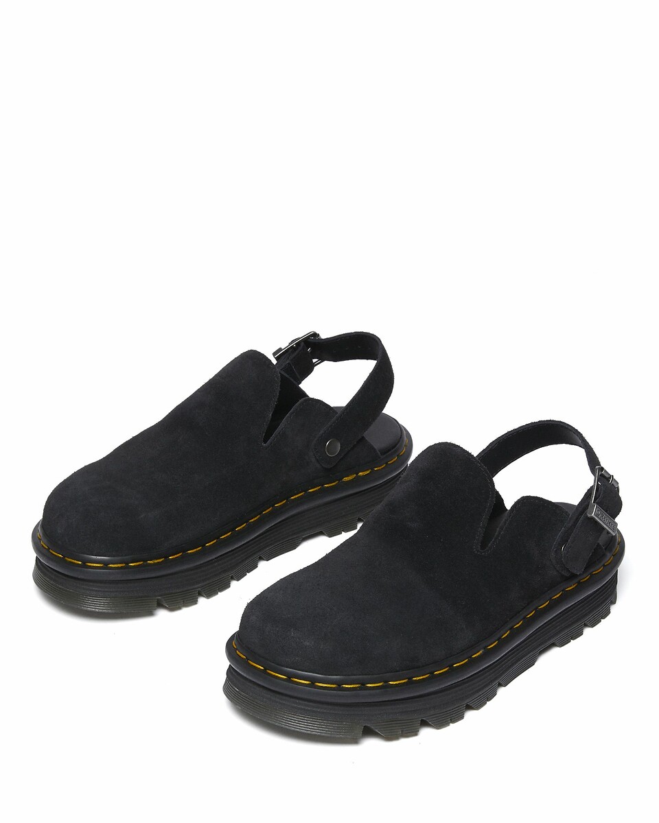 DR. MARTENS<br>Mules de camurça fechadas ZebZag
