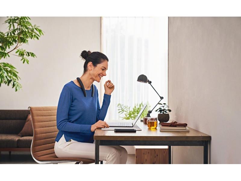 Sony Bluetooth Speaker SRS-NB10 Schwarz Extra leicht und komfortabler Bluetooth Speaker zum Filme schauen, Musik hören oder Telefonate führen dank eingebautem Mikrofon