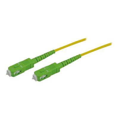 MCL Samar câble réseau fibre optique - 5 m - vert
