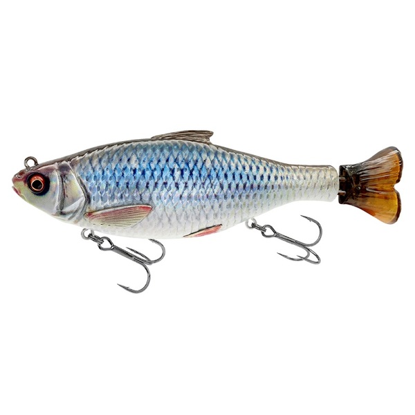 Poisson nageur Savage Gear 3D Hard Pulsetail Roach 18cm 90gr Slow Sinking (avec hochet)