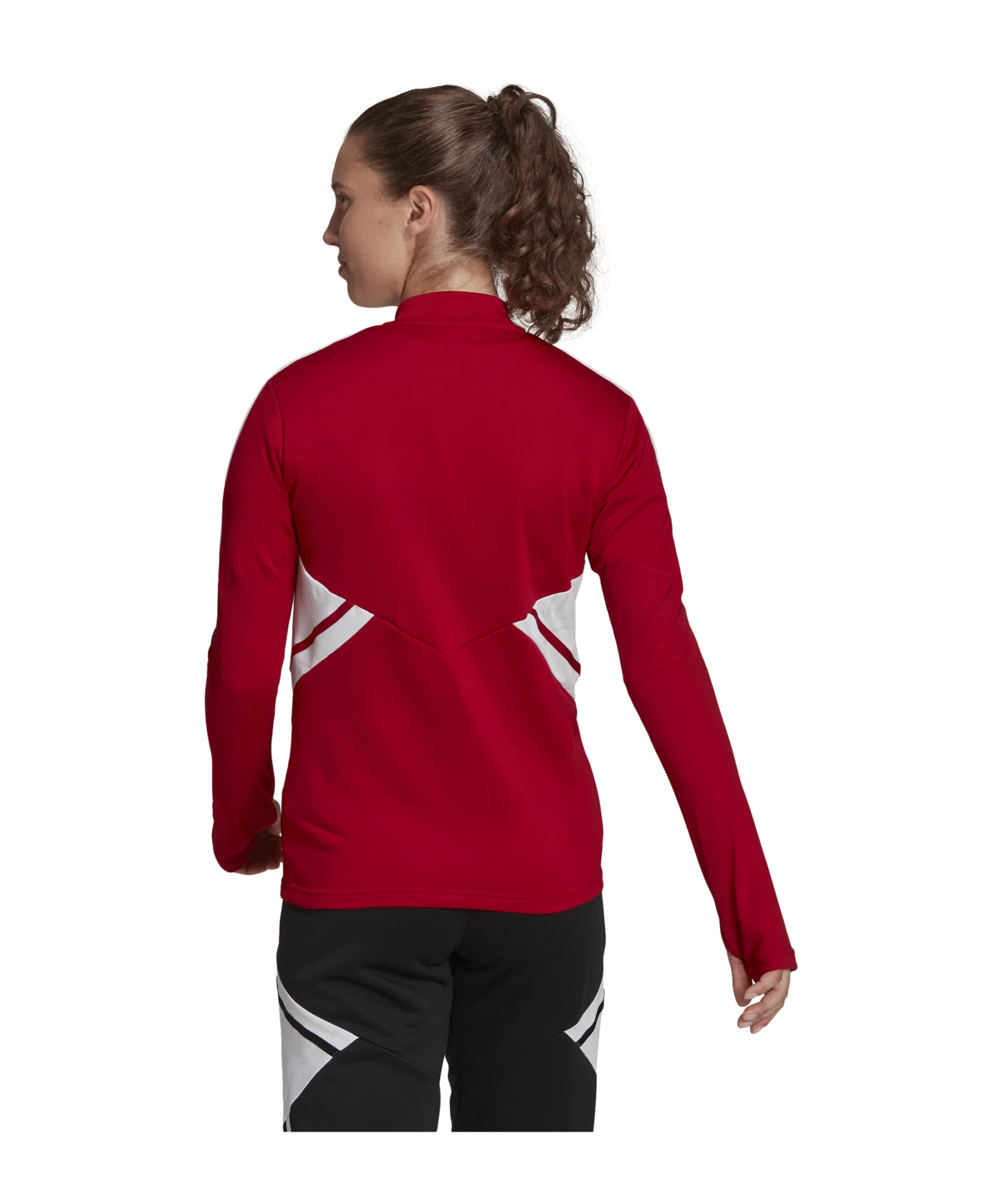 adidas Condivo 22 HalfZip Sweatshirt Damen Rot