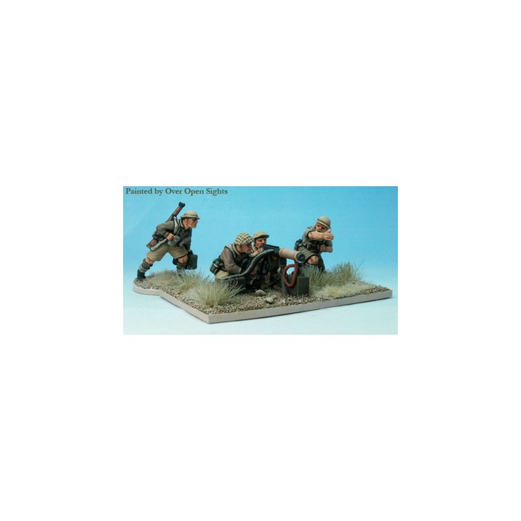 Perry Miniatures : Vickers Machinegun and 4 crew