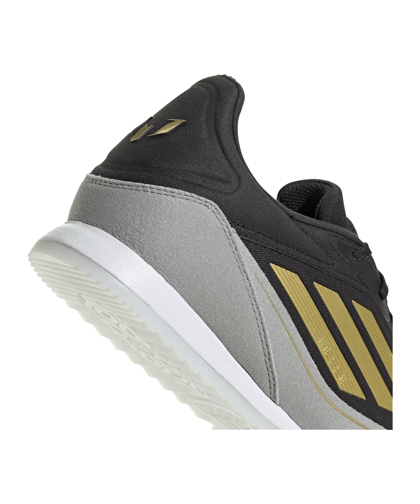 adidas F50 Freestyle 24 IN Messi Triunfo Dorado Schwarz Gold