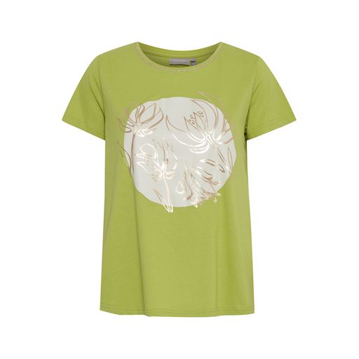 Fransa Kortærmet T-shirt, Dark Citron, L