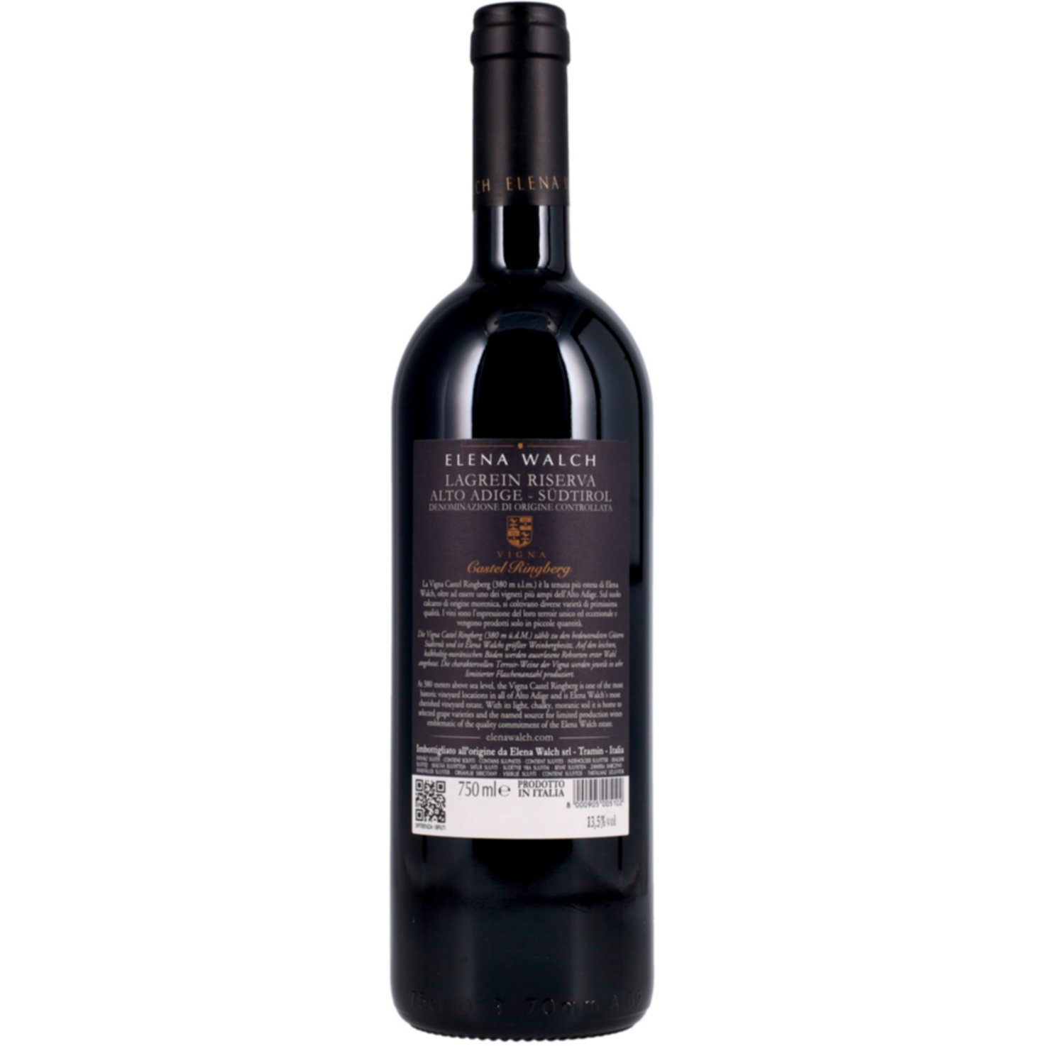 Alto Adige DOC Lagrein Riserva Castel Ringberg Elena Walch -75cl