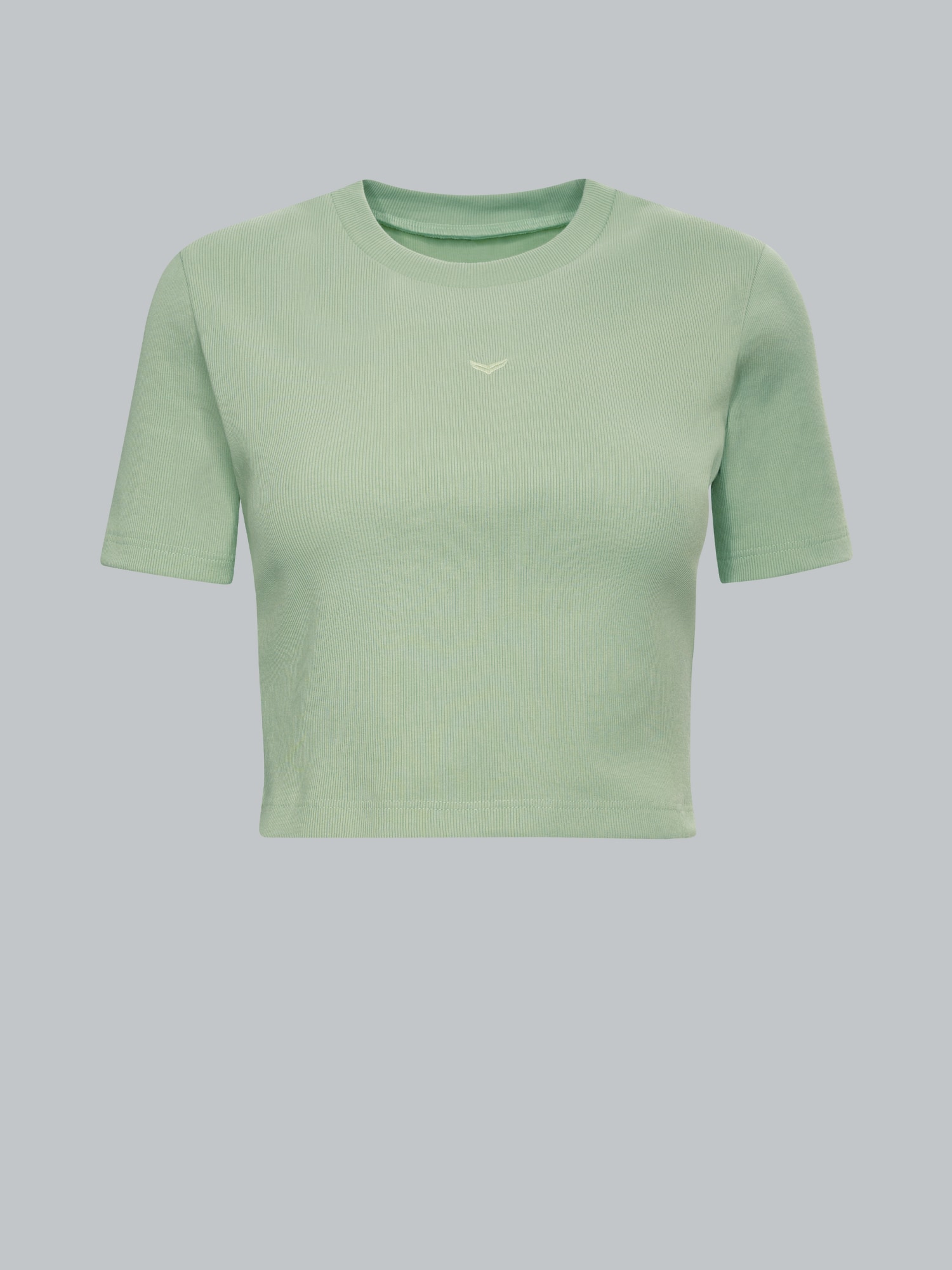 Modisches Crop-Top Green tea