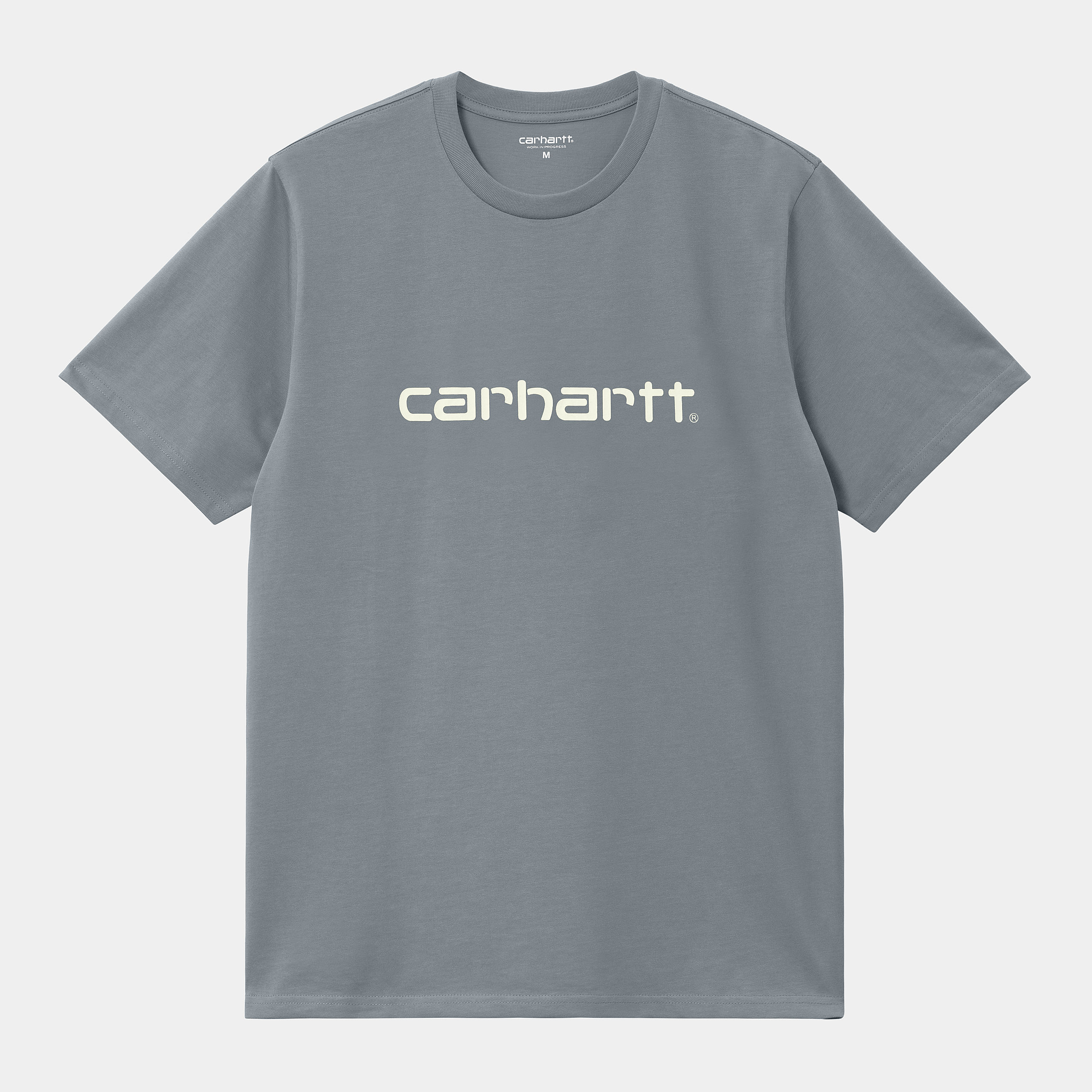 Carhartt WIP SS Script T-Shirt Dove Grey / Wax