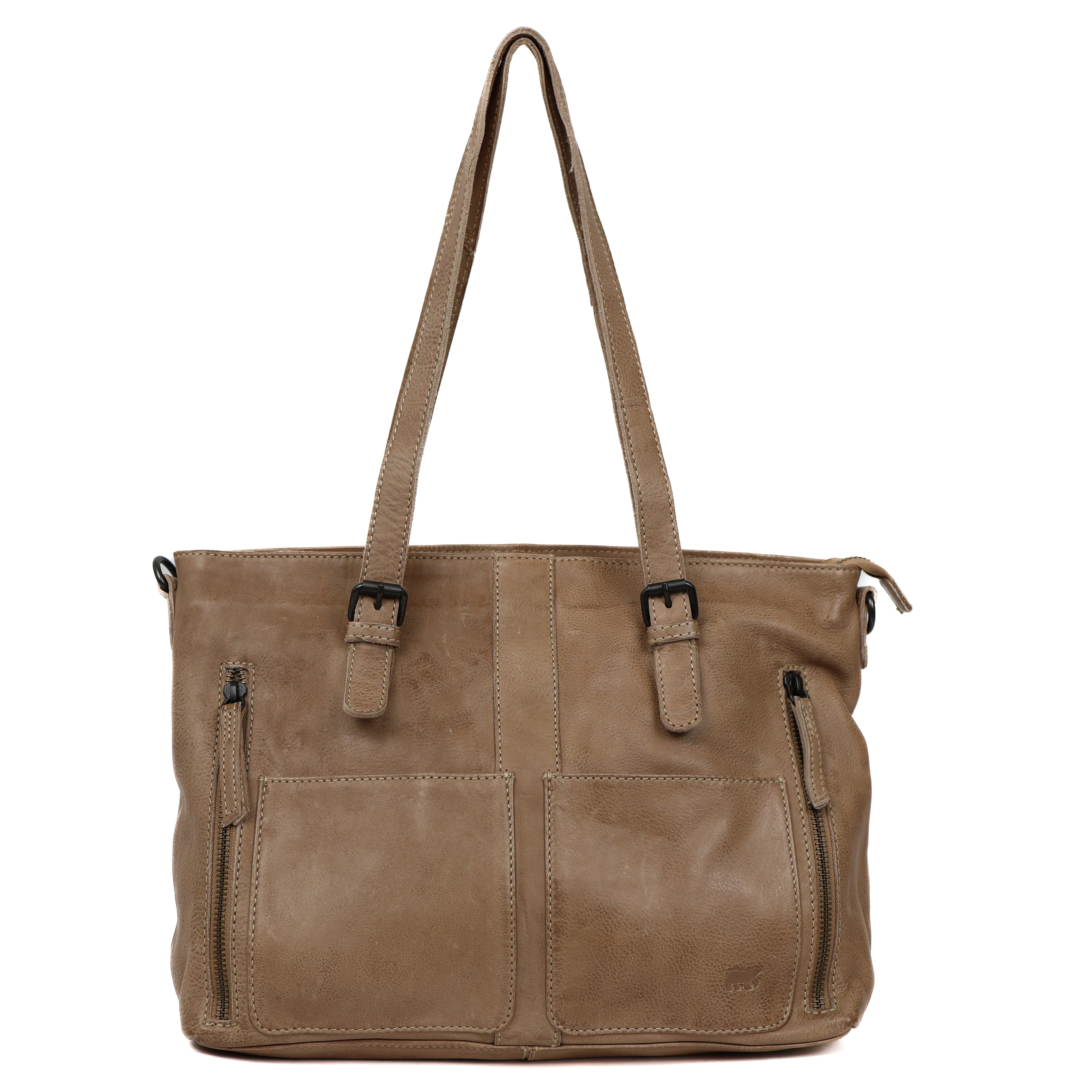 Hand-/schoudertas 'Fleur' beige Beige